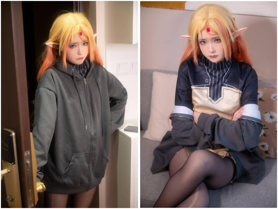 Quan冉有点饿 COS写真套图合集[更新至34期] 第3张