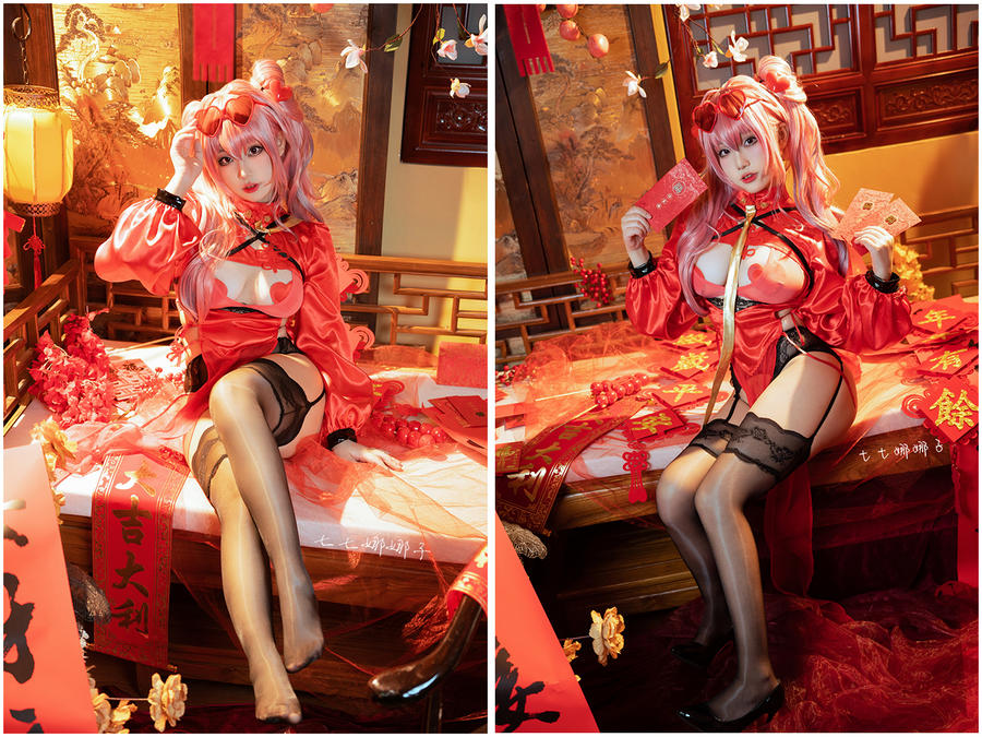 七七娜娜子COS写真套图合集[更新至16期]